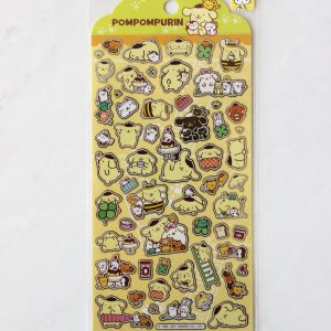 2021 Sanrio Gold Outline Sticker Sheet - Image 3