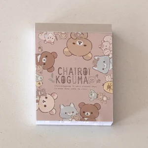 U22 2021 Chairoikoguma mini memo