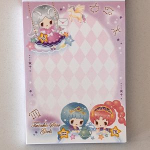 Twinkle Star Girls Zodiac mini memo - Image 2