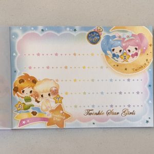 Twinkle Star Girls Zodiac mini memo - Image 3