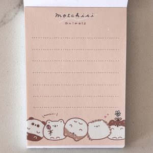 Alternative view of Motchiri Animals mini memo