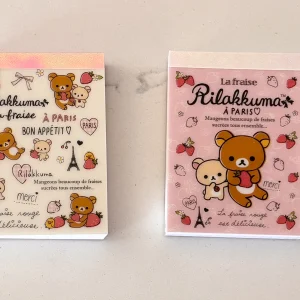 U22 2014 Rilakkuma La Fraise Paris mini memo