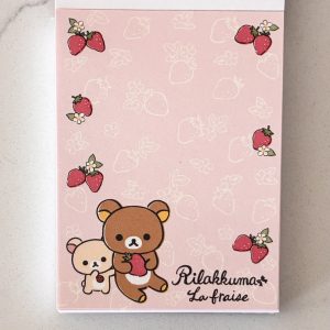 2014 Rilakkuma La Fraise Paris mini memo - Image 6