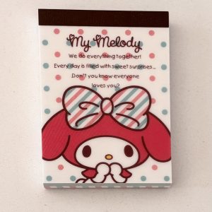 2014 My Melody mini memo