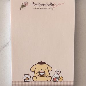 2021 Pompompurin Home Cafe mini memo - Image 2
