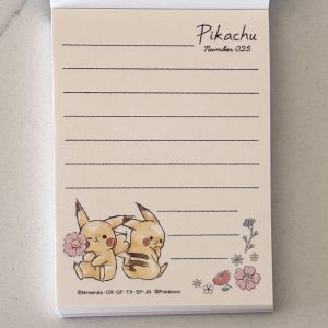 Alternative view of Pikachu number 025 mini memo