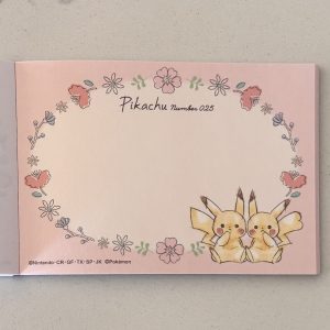 Pikachu number 025 mini memo - Image 3