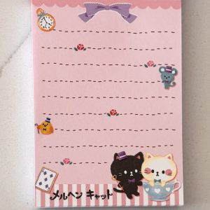 Fairy Tale Cat Alice in Wonderland mini memo - Image 2