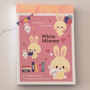 White Mimmy mini memo