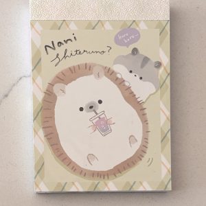 Hedgehog mini memo