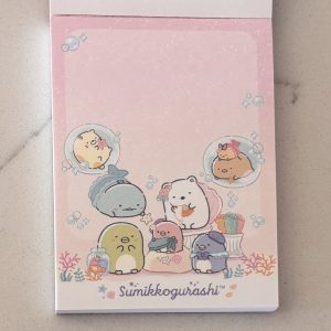 Alternative view of 2025 Sumikkogurashi Penguin Lagoon mini memo