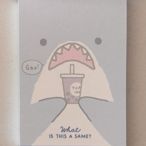 Alternative view of Boba Dinosaur mini memo