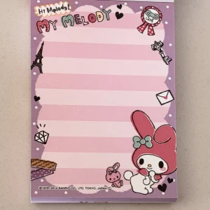 Alternative view of U22 2014 My Melody mini memo