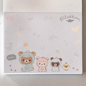 Alternative view of 2020 Rilakkuma Dino Memo