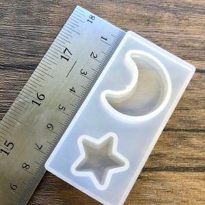x Moon Star silicone mold resin craft
