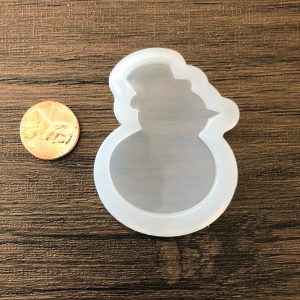 Christmas snowman silicone mold resin crafting
