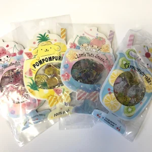 V14-V15 Sanrio Sticker Flakes My melody Cinnamoroll Little Twin Stars Pompompurrin x (Cinna V14)