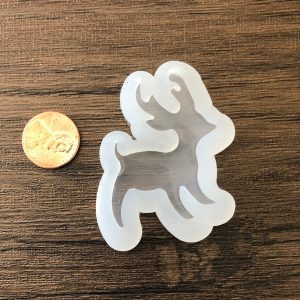 Christmas deer silicone mold resin crafting
