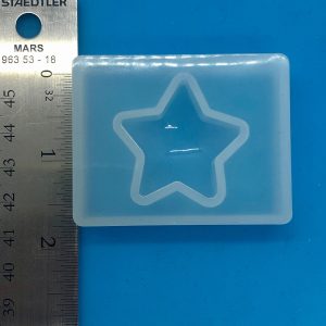 x Puffy star silicone mold
