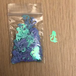 185# Iridescent mermaid confetti glitter 1tsp