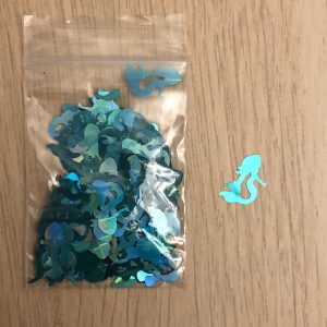 184# holo mermaid confetti glitter 1tsp