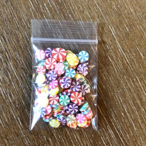 15# Colorful Candy Clay Slices Embellishments 5g