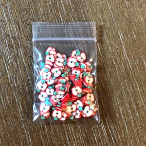 Clay Apple Slices Embellishments 5g