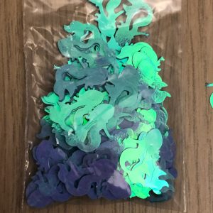 185# Iridescent mermaid confetti glitter 1tsp - Image 2