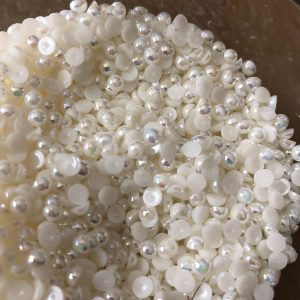 70# Pearl flatback embellishments 1 tsp - Image 2