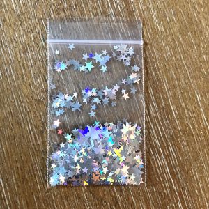 165# Holo Star confetti glitter