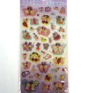 C107 x Sentimental Circus Sticker Sheet new clear jelly