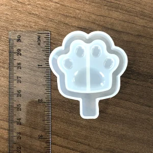 x Paw Snow globe Key shaker silicone mold (snow globe) - Image 2