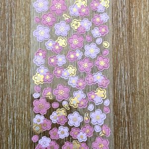 Clear Cherry Blossom Stickers PVC x (E) - Image 3