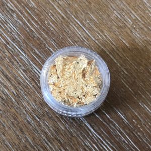 Gold or Silver flake foil sheet (Gold) - Image 2