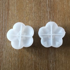 x Cherry Blossom Sakura Flower Single Silicone Mold 3D (Sakura (Leaf type))