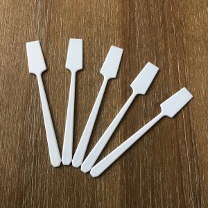 5" make up spatula resin spatula glazing mixing stick x (5 pcs)