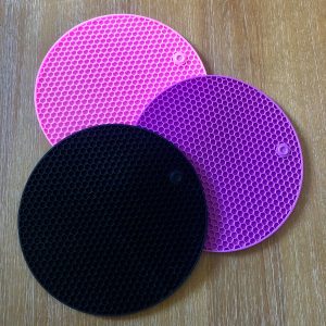 Resin doming mat round 7" (Light Blue)