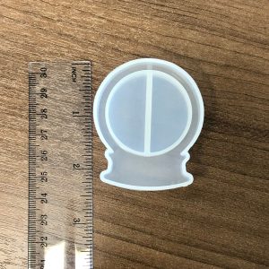 x Paw Snow globe Key shaker silicone mold (snow globe) - Image 3