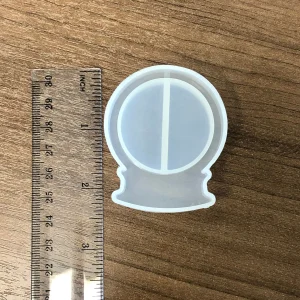x Paw Snow globe Key shaker silicone mold (snow globe) - Image 3