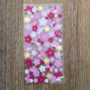 Clear Cherry Blossom Stickers PVC x (E) - Image 4