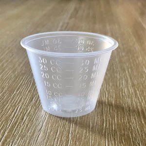 Disposable Medicine Measuring Cup X100