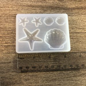 starfish / seashell mold clear x