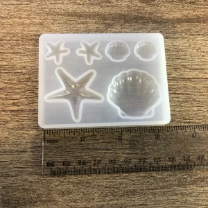 starfish / seashell mold clear x