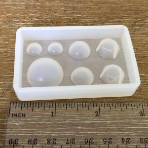 x Round Circle Gem Silicone Mold - Image 2
