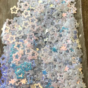 116# Hollow star glitter spangles 1tsp - Image 2