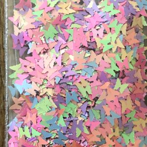 Alternative view of 170# Multi colored Butterfly glitter 1tsp