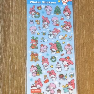 B209 2014 Sanrio my melody christmas stickers