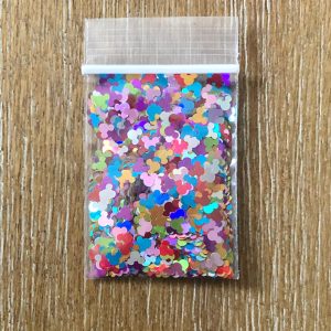 91# Multi rainbow mickey glitter 1tsp