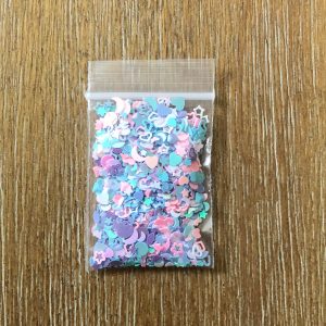 30# Multi Shape Pastel Mix Confetti 1tsp