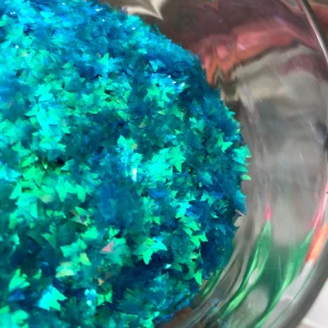 Irridescent Butterfly glitter 1tsp pink purple aqua (161 Purple) - Image 2